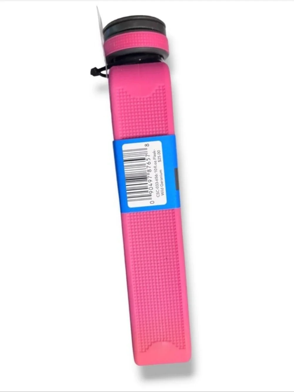 COLUMBIA 10 Ounce Flask Pink & Grey NEW